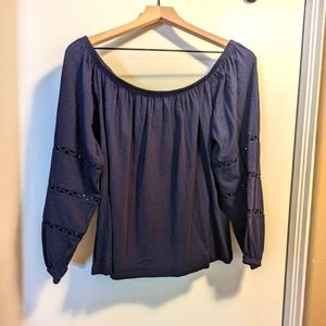 Lilly Pulitzer off-the-shoulder top